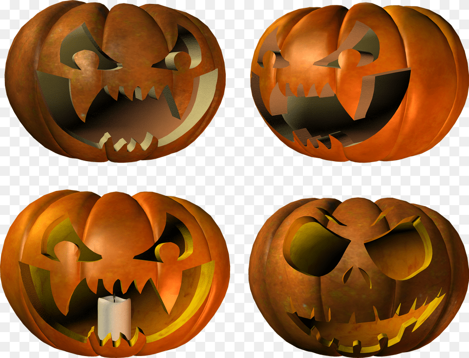 Halloween, Food, Plant, Produce, Pumpkin Free Transparent Png