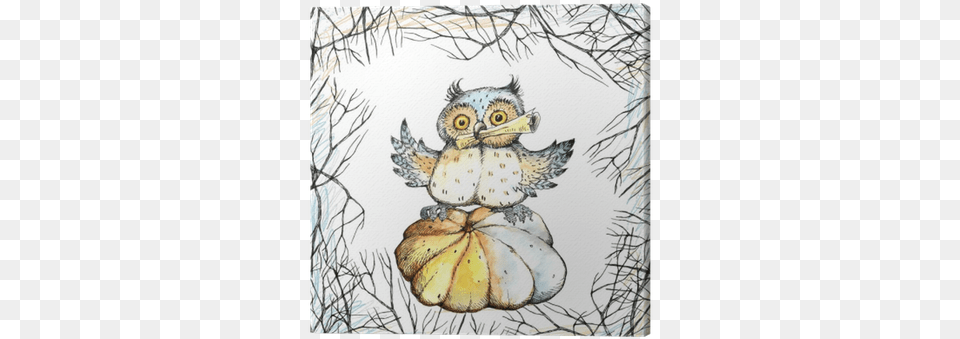 Halloween A Set Of Drawings Crow Owl Pumpkin Candy Drawing, Art, Doodle, Animal, Bird Free Transparent Png