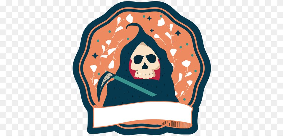 Halloween Badge Death Transparent U0026 Svg Vector File Illustration, Art, Painting, Person, Head Free Png