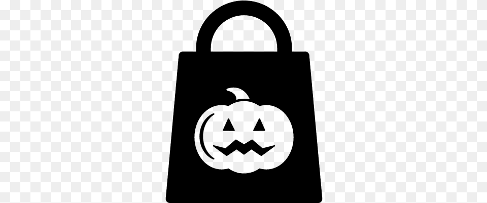 Halloween Bag With Pumpkin Vector Halloween, Gray Png