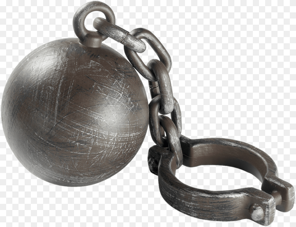 Halloween Ball And Chain Transparent Stickpng Convict Ball And Chain Free Png