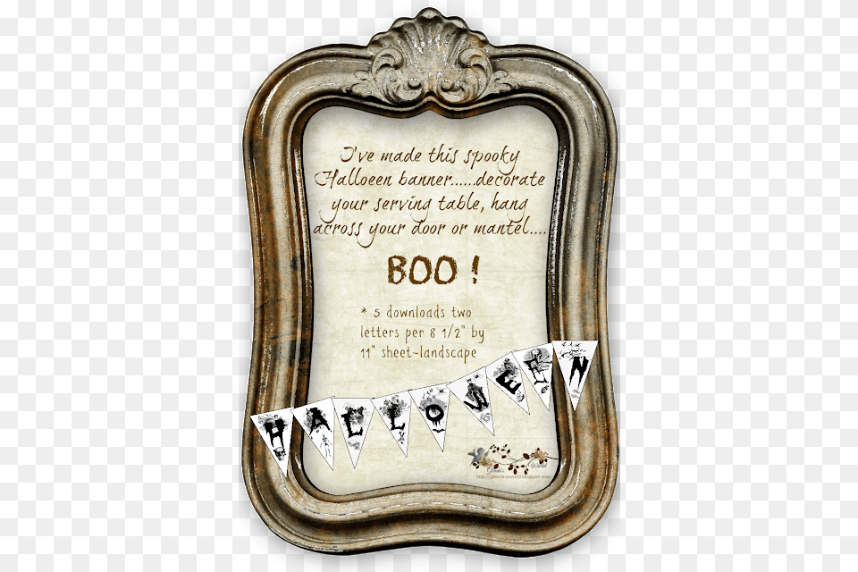 Halloween Banner Headstone, Text Free Transparent Png
