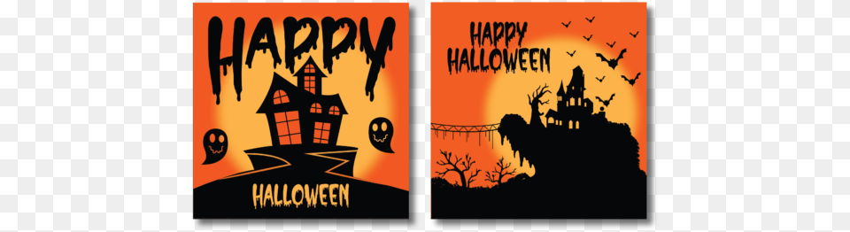 Halloween Banner Horror Evil Vectors Language, Book, Publication, Advertisement, Poster Free Png