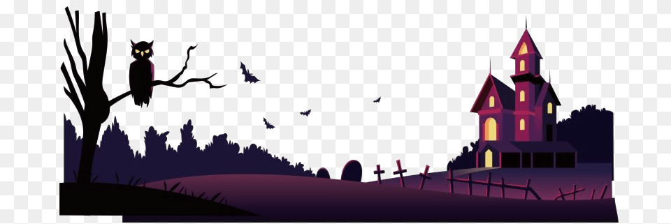 Halloween Banner Image Halloween Banner Clipart, Nature, Night, Outdoors, Animal Free Transparent Png
