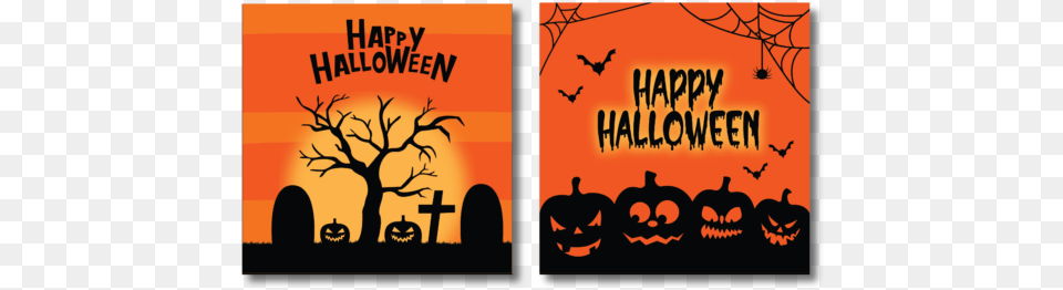 Halloween Banner Party Pumpkin Vectors Happy Halloween Banner Spooky, Advertisement, Poster, Publication, Book Free Png