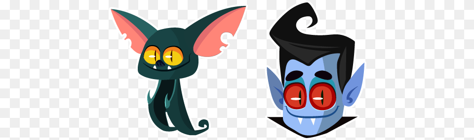 Halloween Bat And Dracula Cursor U2013 Custom Browser Cartoon Zombie Halloween, Animal, Fish, Sea Life, Shark Png Image