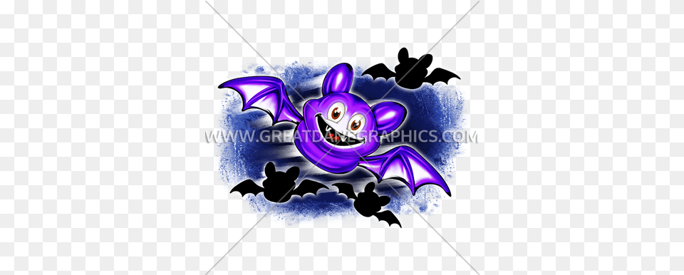 Halloween Bat Production Ready Artwork For T Shirt Printing Cartoon, Purple, Crowd, Person, Animal Free Transparent Png