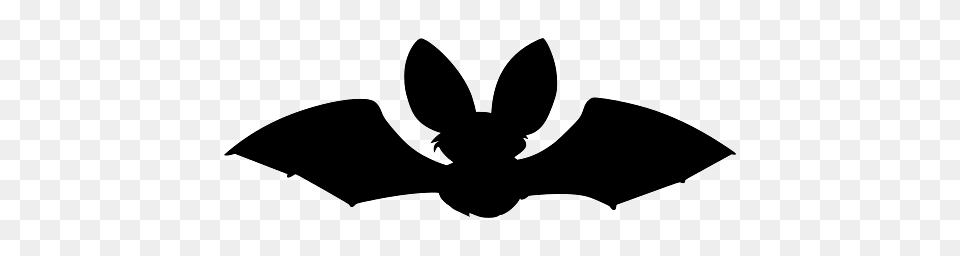 Halloween Bat With Very Large Ears, Smoke Pipe, Animal, Mammal, Symbol Png