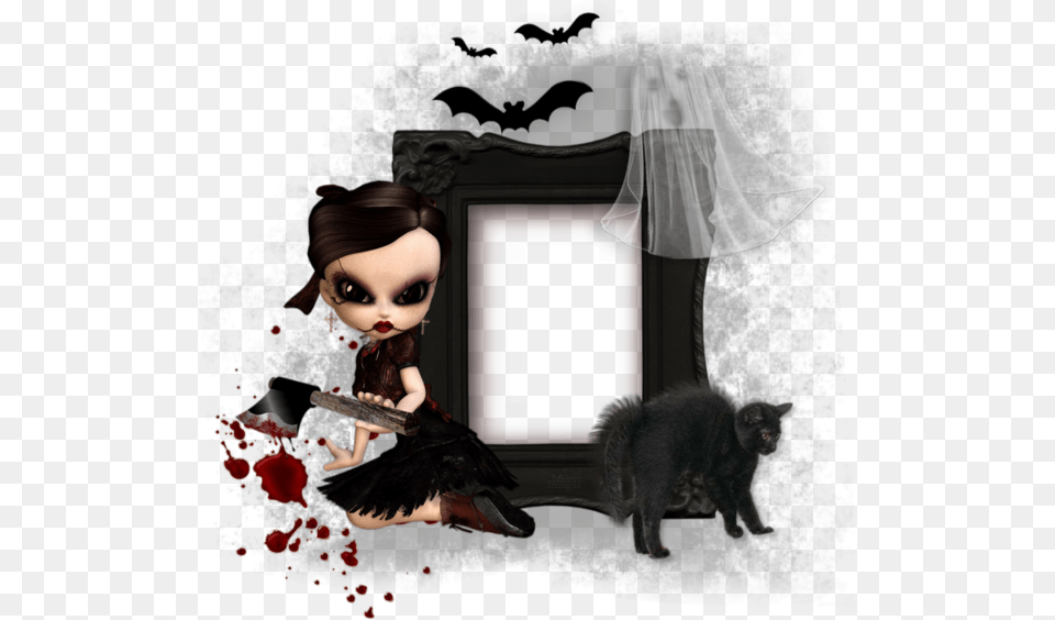Halloween Black Cat Halloween Black Cat, Toy, Doll, Lamp, Head Free Png