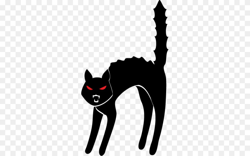 Halloween Black Cats Clipart Nice Clip Art, Silhouette, Animal, Cat, Mammal Free Transparent Png