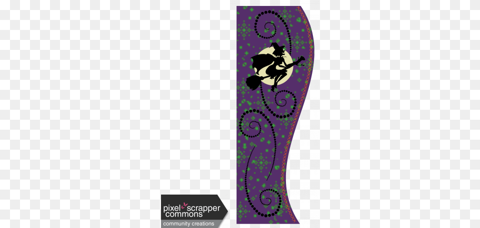 Halloween Border Graphic By Laura Dulle Pixel Scrapper Halloween Witch Clip Art, Floral Design, Graphics, Pattern, Paisley Free Transparent Png