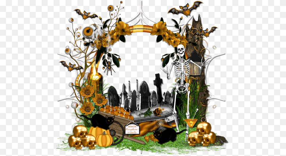 Halloween Borders Amp Frames, Altar, Architecture, Building, Church Free Png Download
