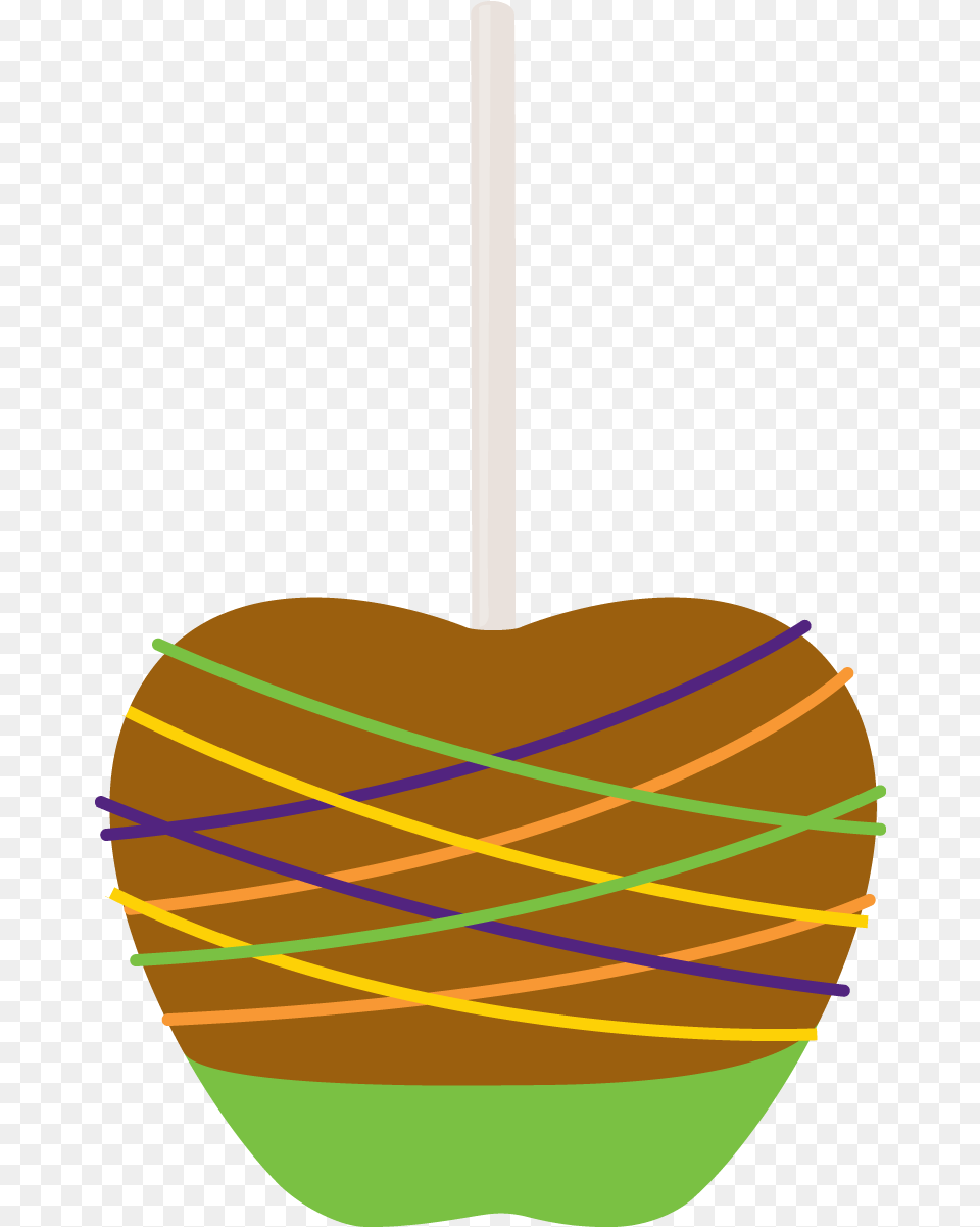 Halloween Candy Apples Clip Art, Apple, Food, Fruit, Plant Free Png