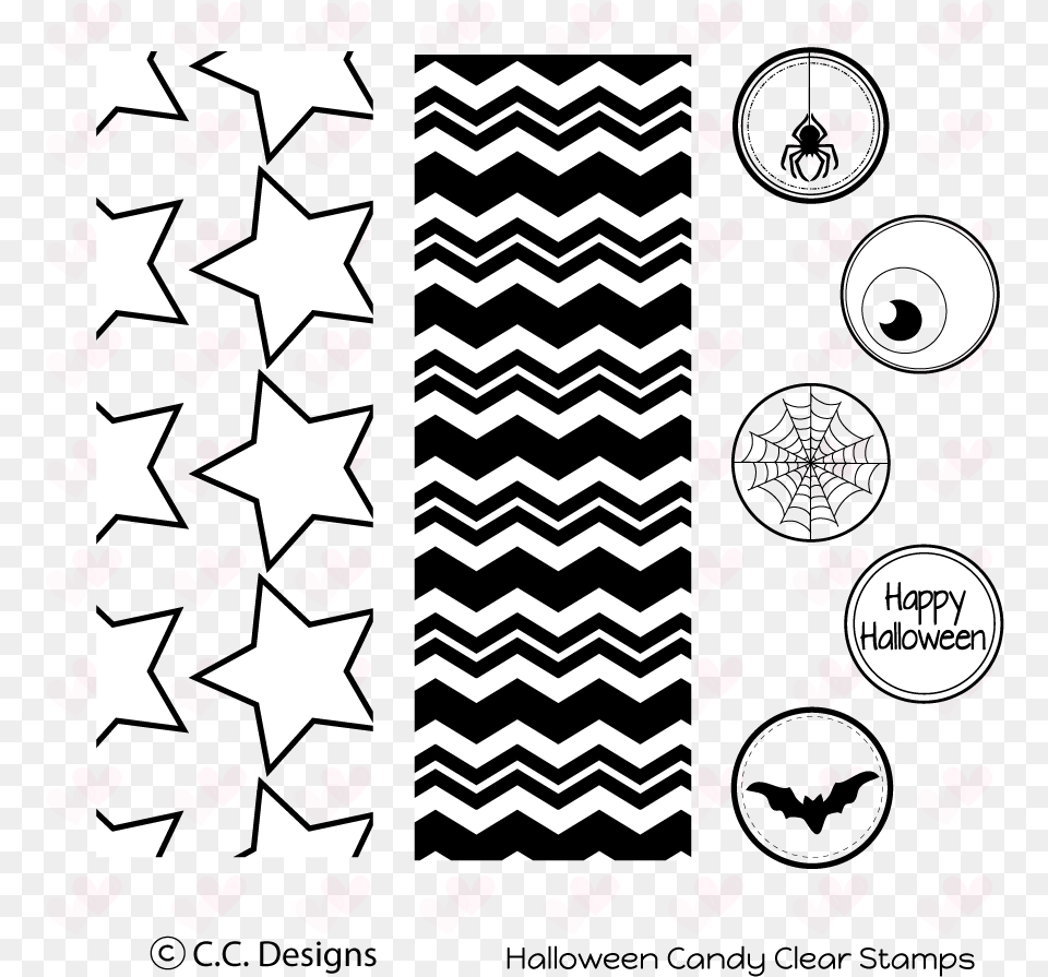 Halloween Candy Wrappers Clear Stamp Set Candy Full Size Circle, Home Decor, Pattern, Rug Free Transparent Png