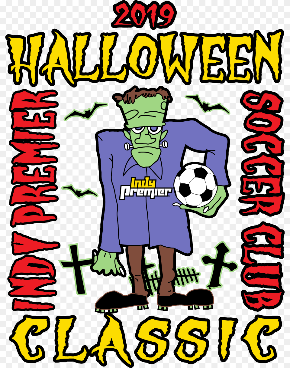 Halloween Classic Soccer Tournament Indiana, Comics, Publication, Book, Person Free Transparent Png