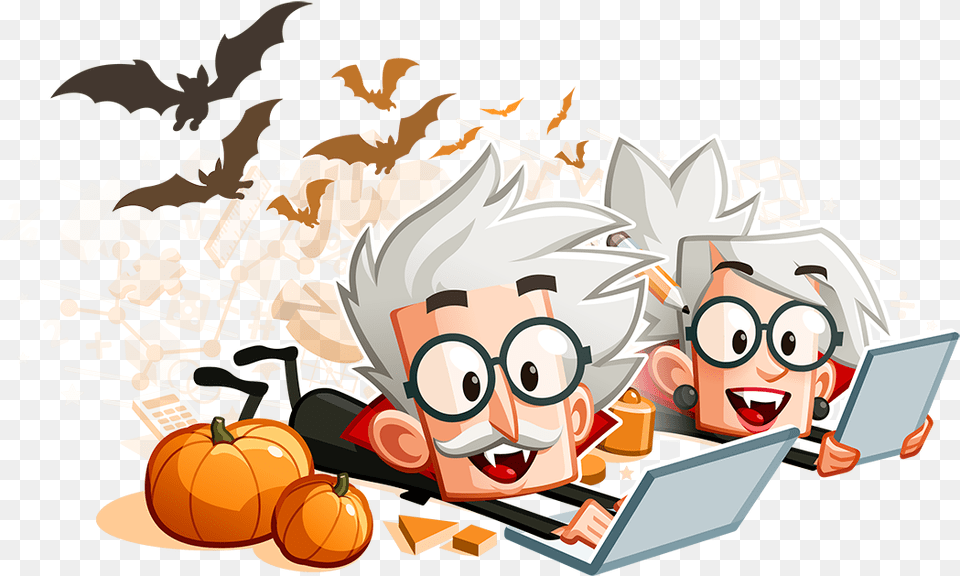 Halloween Clip Art Cartoon, Pc, Graphics, Electronics, Computer Free Png Download