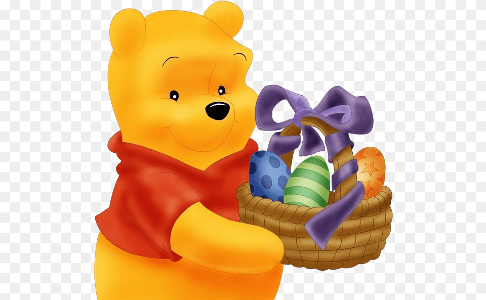 Halloween Clipart Winnie The Pooh Winnie The Pooh Easter Egg Clipart, Basket Png