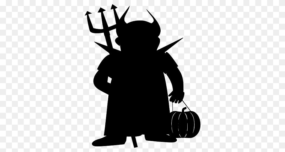 Halloween Costume Little Monster, Silhouette, Adult, Male, Man Free Transparent Png