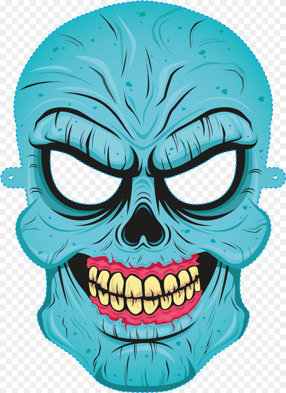 Halloween Costume Mask Euclidean Vector Zombie Ask Me Horer Face Mask, Person, Head Free Png Download