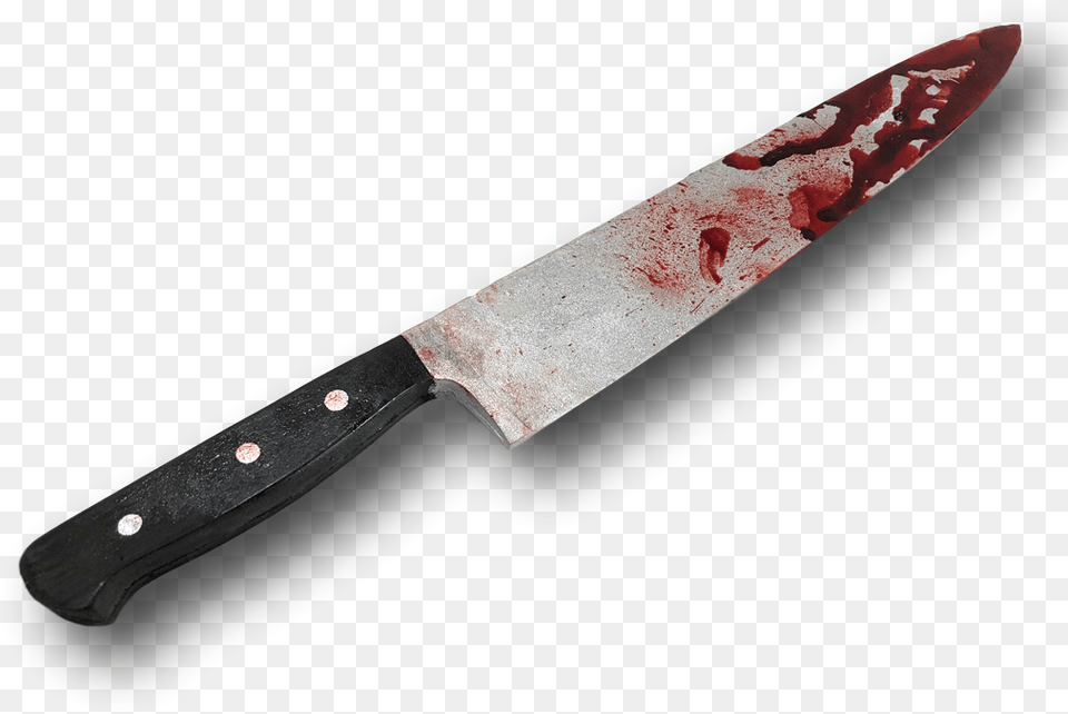 Halloween Costume Pu Movie Prop Bloody Knife, Blade, Weapon, Dagger, Cutlery Png