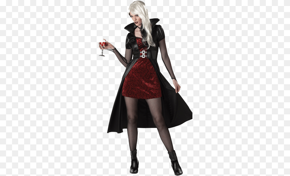 Halloween Costume Transparent Costume Halloween Vampire, Adult, Person, Woman, Female Png