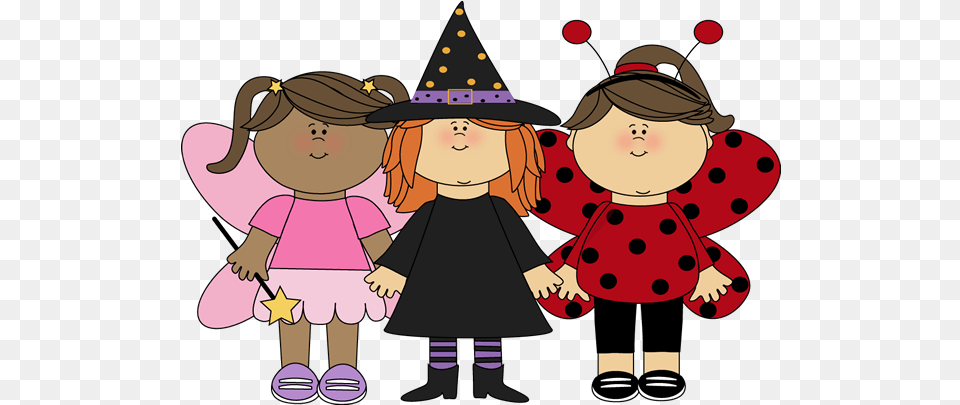 Halloween Costumes Download Clip Art Trick Or Treaters Clipart, Clothing, Hat, Baby, Person Png Image