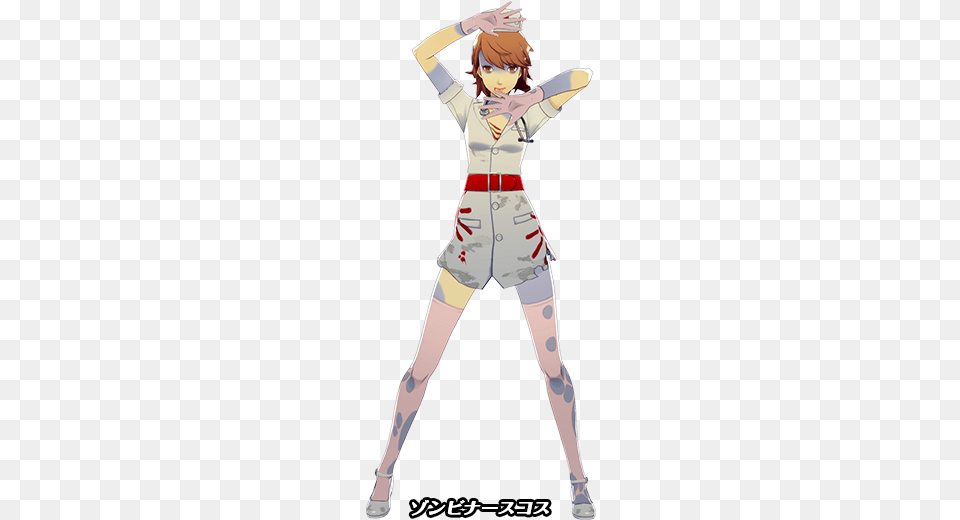 Halloween Costumes For The Female Characters In Persona Persona 3 Dancing Moon Night Halloween Costumes, Book, Comics, Publication, Person Png Image