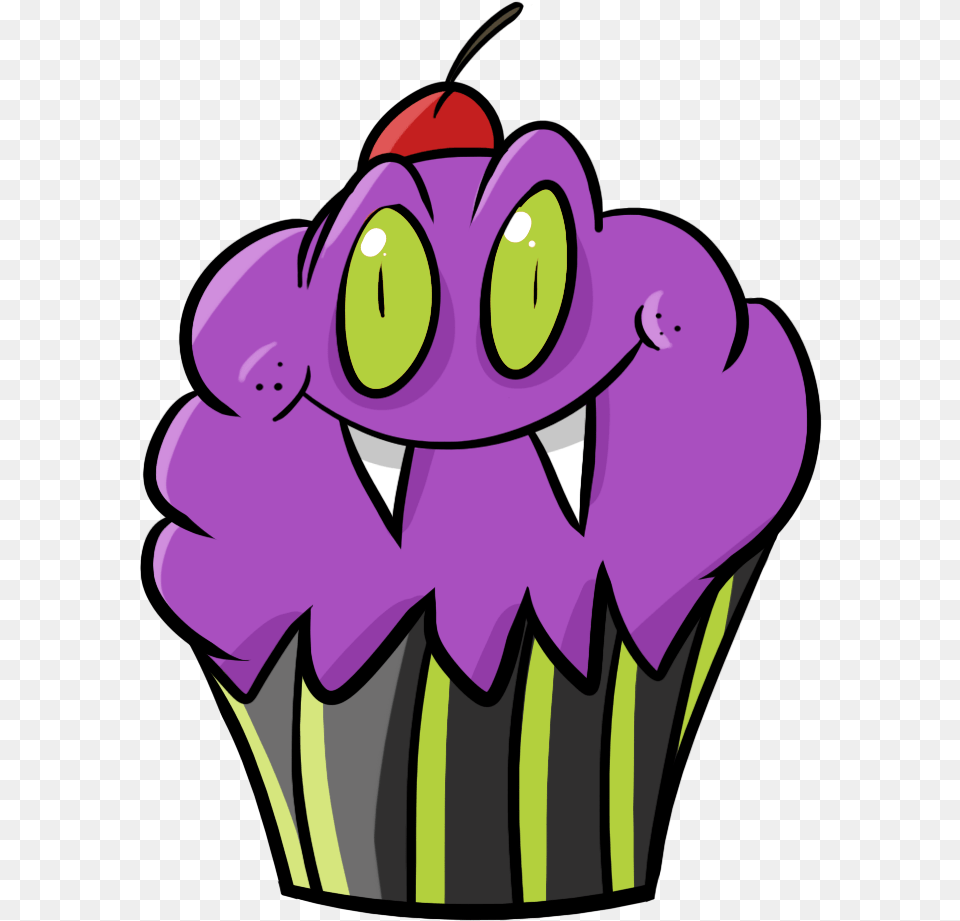 Halloween Cupcake Clipart Images Clipartix Halloween Cupcake Clipart, Cake, Cream, Dessert, Food Free Png