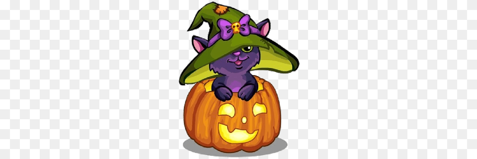 Halloween Cute Cat And Pumpkin Clipart Halloween, Festival, Snowman, Snow, Winter Free Transparent Png