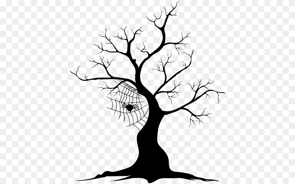 Halloween Dark Tree Halloween Tree No Background, Lighting, Nature, Night, Outdoors Free Png Download