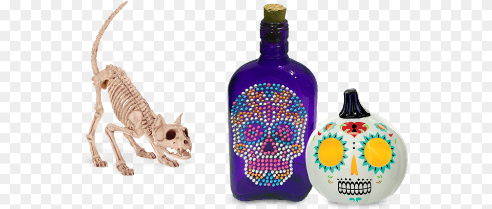 Halloween Decor Glass Bottle, Animal, Antelope, Mammal, Wildlife Free Png