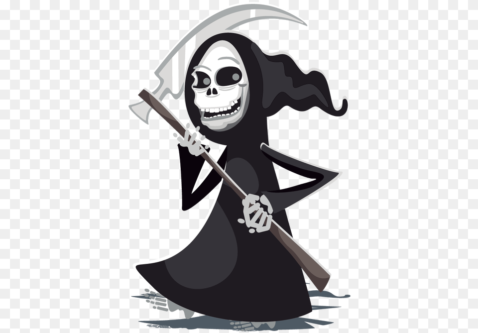 Halloween Grim Reaper Grim Reaper Clipart Transparent, Knife, Blade, Dagger, Weapon Free Png Download