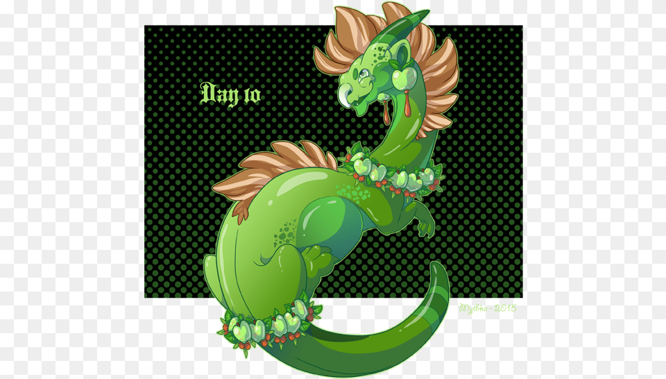 Halloween Dragon Cartoon, Green Free Png Download