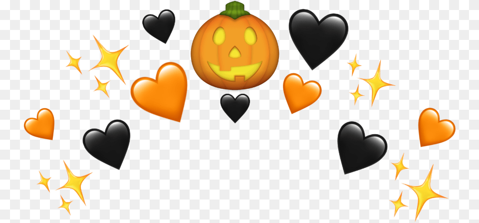 Halloween Emoji Pumpkin Freetoedit Clip Art, Festival Free Png