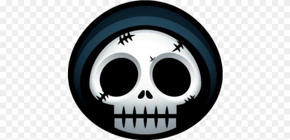Halloween Emoticon Smileys For Facebook Grim Reaper Head Free Png