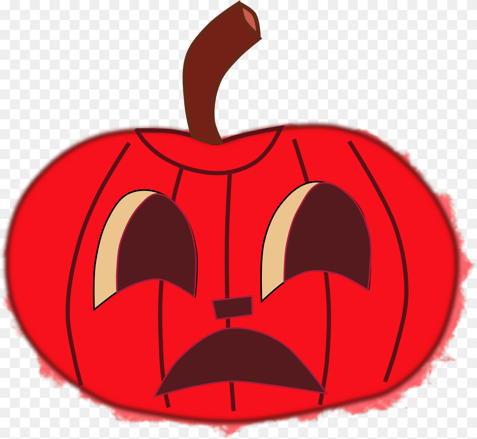 Halloween Faces For Pumpkins Red Icons, Food, Plant, Produce, Pumpkin Png