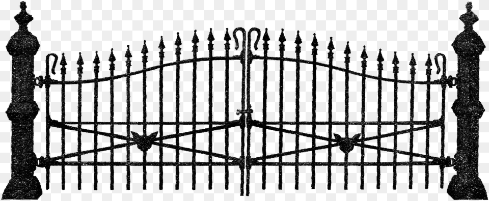 Halloween Fence, Gate Free Png