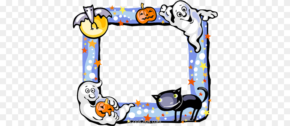 Halloween Frame Royalty Vector Clip Art Illustration Dot Free Png