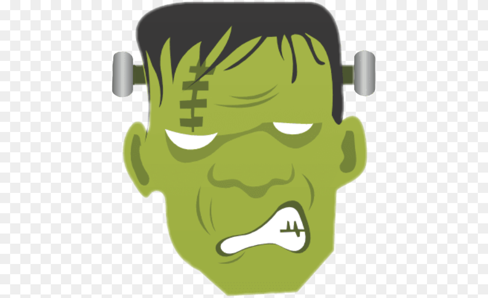 Halloween Frankenstein October Scary Monster Freetoedit Frankenstein Monster Clipart, Green, Baby, Person, Face Free Transparent Png