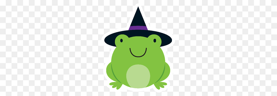 Halloween Frog Clip Art Clip Art, Clothing, Green, Hat, Animal Free Png Download