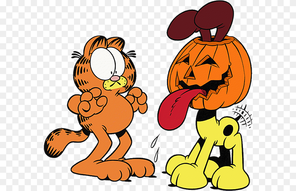 Halloween Garfield Cat Garfield Halloween Garfield Garfield And Odie Halloween, Person, Baby Free Png