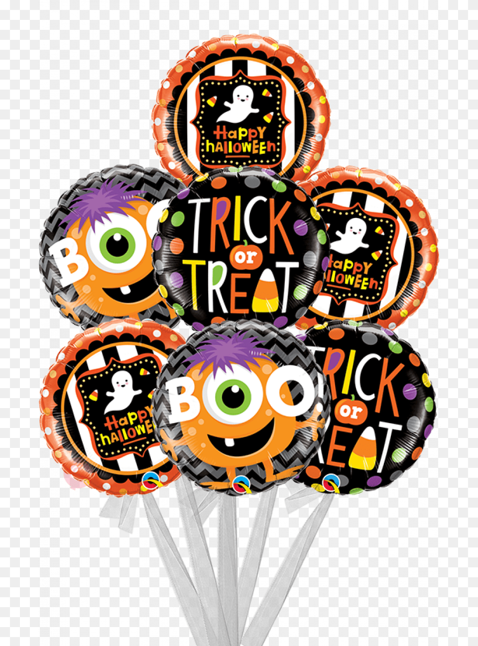 Halloween Ghost Candy Corn Illustration, Food, Sweets, Machine, Wheel Free Png Download