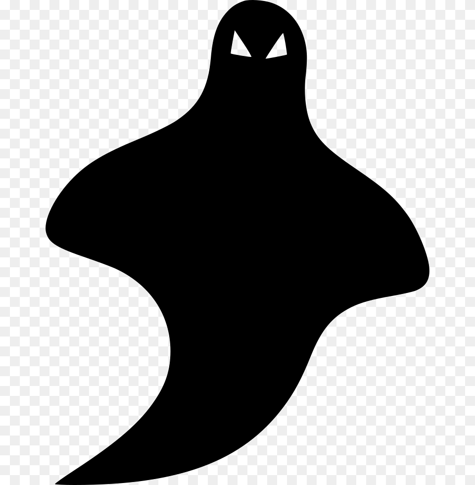 Halloween Ghost Download Transparent Image Arts, Silhouette, Stencil, Animal, Fish Png