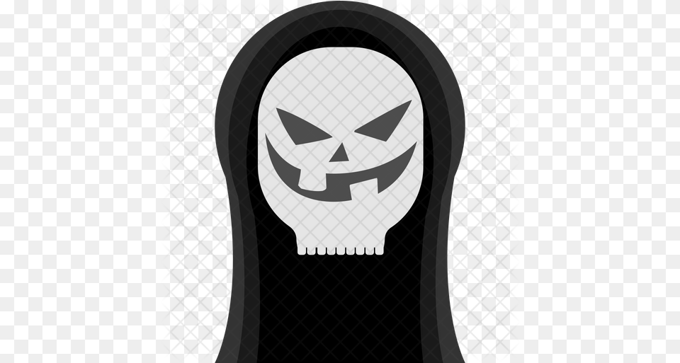 Halloween Ghost Icon Emblem, Face, Head, Person Free Png