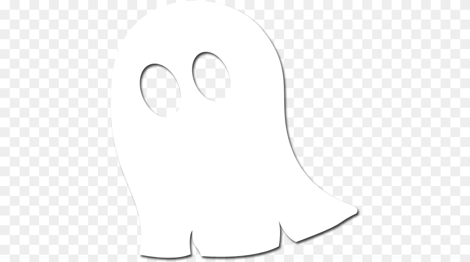Halloween Ghost Supernatural Creature, Stencil, Silhouette Png Image