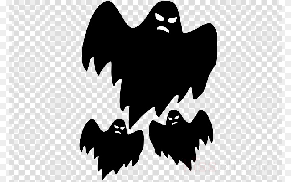 Halloween Ghosts, Stencil, Logo, Animal, Bird Png