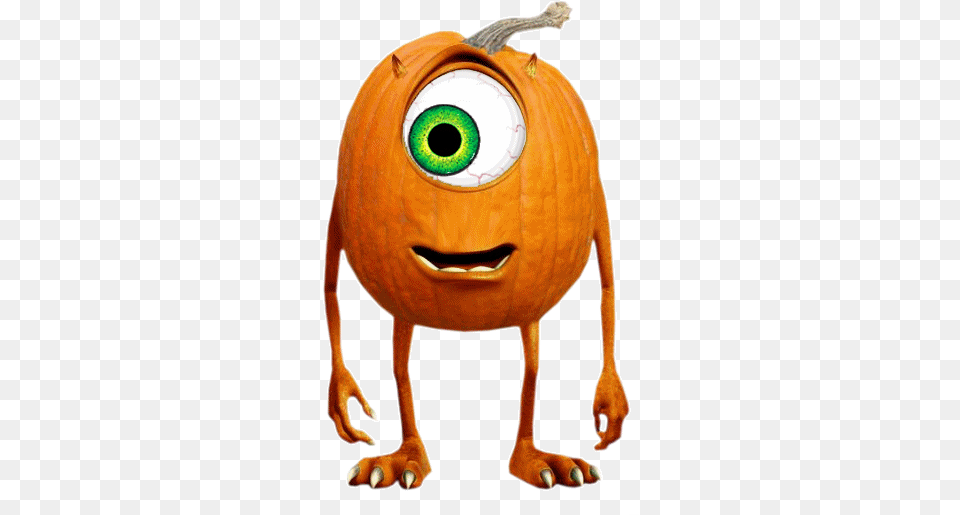 Halloween Gif Shrek Mike Wazowski Meme, Food, Plant, Produce, Pumpkin Free Transparent Png