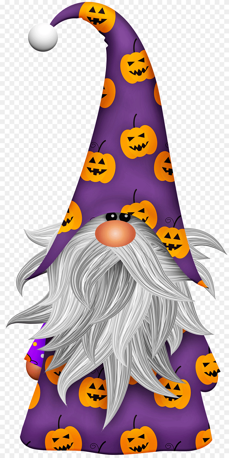 Halloween Gnome Clipart, Clothing, Hat, Party Hat Png Image