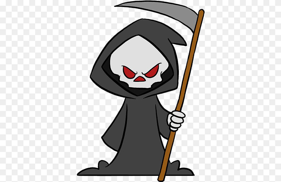 Halloween Grim Reaper Easy To Draw Grim Reaper, People, Person Png