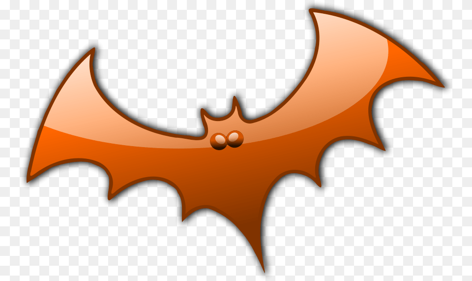 Halloween H 8 Clipart Vector Clip Art Online Royalty Orange Bats, Logo, Symbol, Animal, Fish Free Png Download